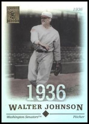 18 Walter Johnson